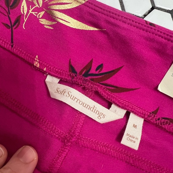 NWT soft surroundings straight leg ankle pants size medium - Picture 4 of 4